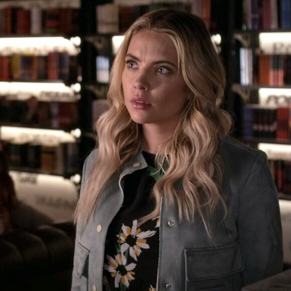 RARE Topshop Boutique Daisy Print Silk Tee ASO Hanna Marin - Picture 6 of 8